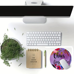 Chaos Coordinator Mouse Pad Desk Accessories Quote Mouse Pad