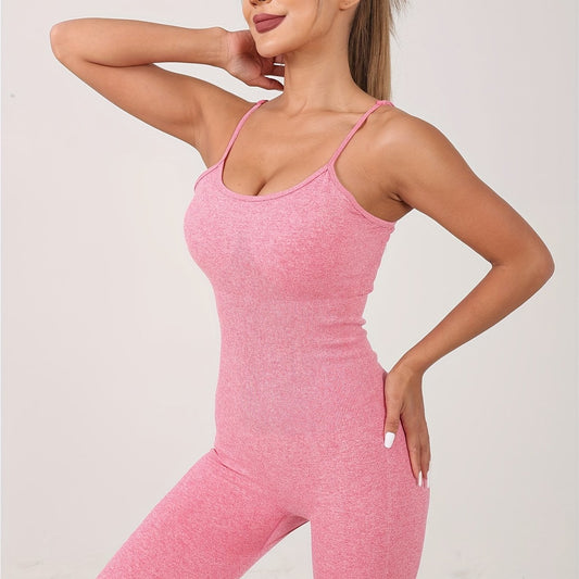 Seamless Stretchy Sportswear Yoga Bodysuit