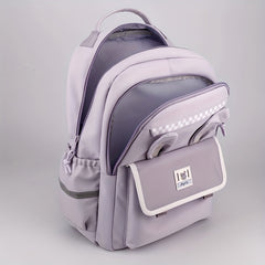 Kids Rabbit Ears Backpack Lightweight Casual Travel School Bag
