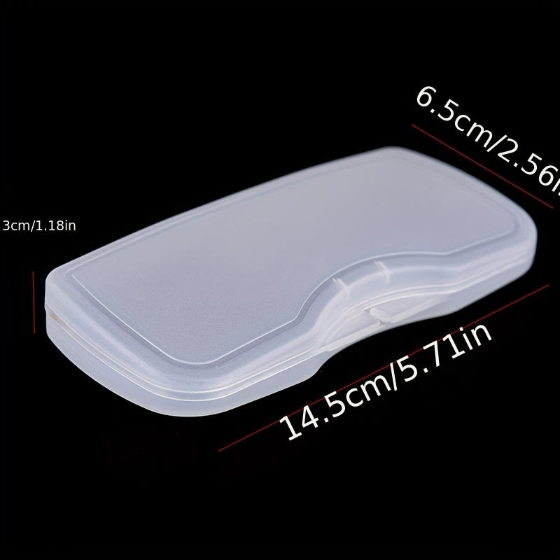 Translucent Eyeglasses Case Protective Spectacles Box Portable