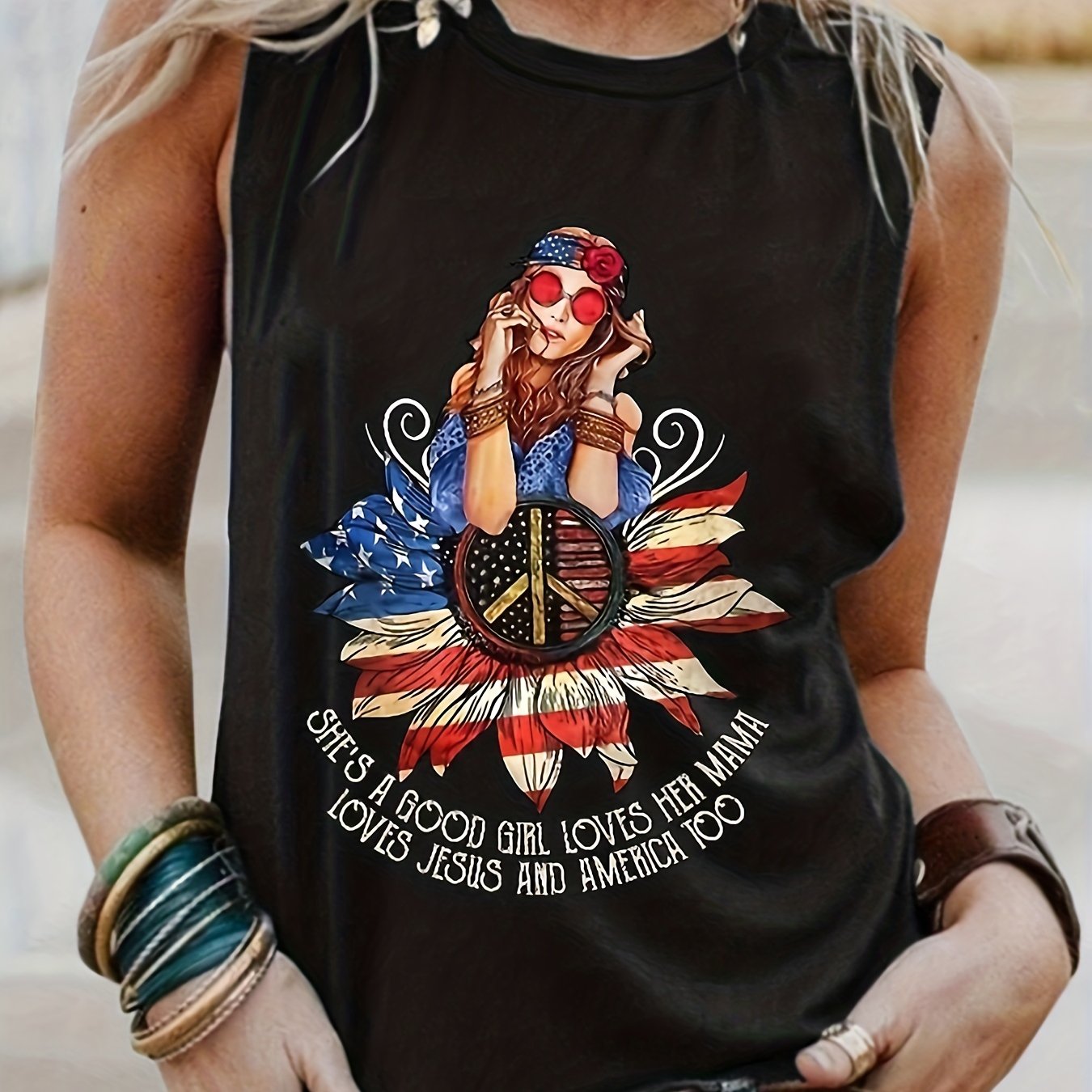  Cartoon Tank Top