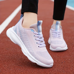 Women's Gradient Running Shoes Soft Comfortable Wear Resistant Non Slip Sneakers