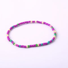 10pcs Bohemian Rice Bead Bracelet Anklet Girl's Gift
