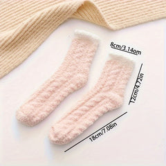 10 Pairs Warm Padded Floor Socks Women's Stockings