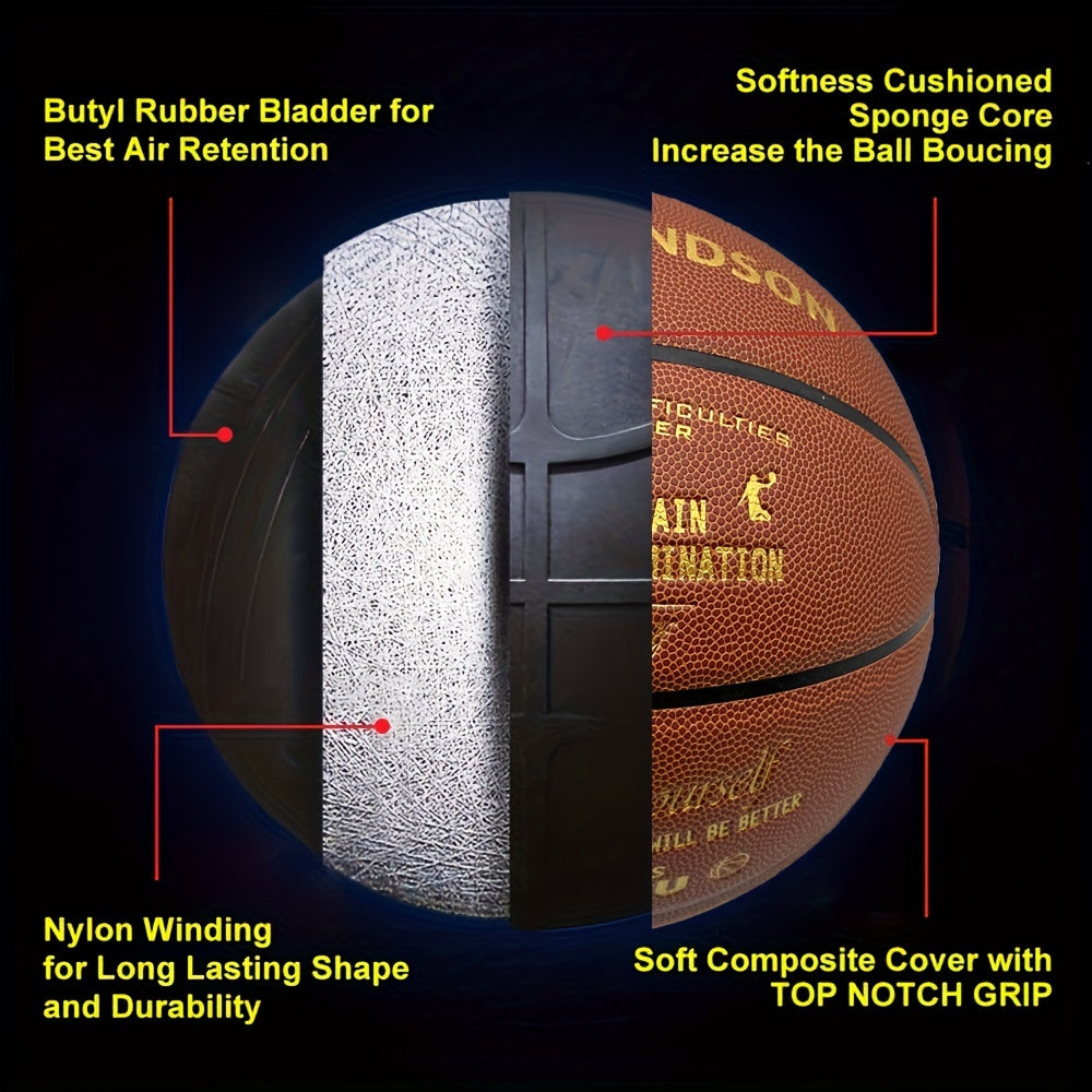 Special Basketball for Grandson - International Standard Size Faux Leather