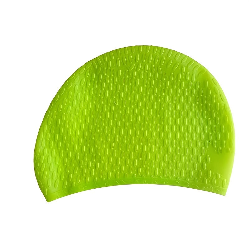 Non Slip Silicone Swimming Cap for Men and Women