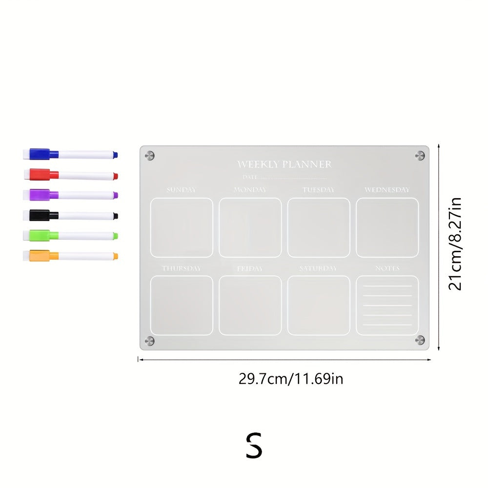 Magnetic Suction Weekly & Monthly Planner