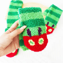 2pcs Hungry Caterpillar Hand Puppet Teaching Tool