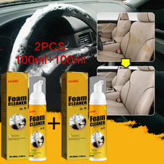 2 Boxes 30 100ML Foam Cleaner for Leather Car Interior Home Maintenance