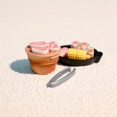 Dollhouse Mini BBQ Set for Toy House Decor