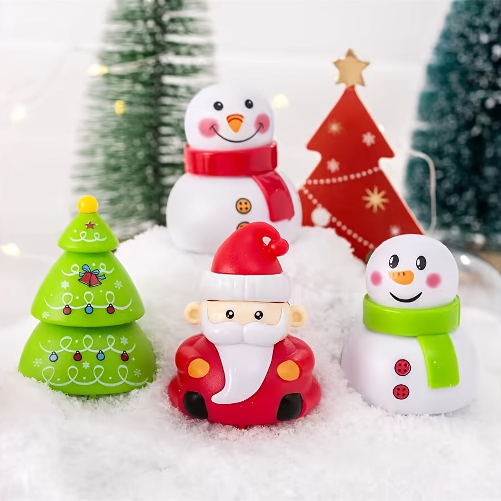 Christmas Cartoon Car Toy for Kids - Kindergarten Prize Gift