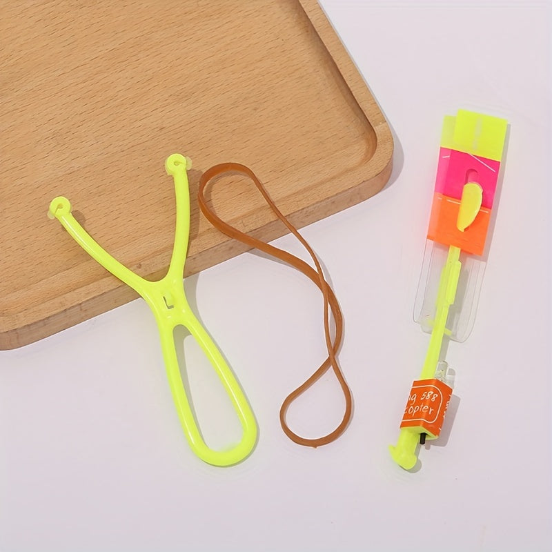 Children's Luminous Toy Slingshot Light Flying Arrow Small Toy