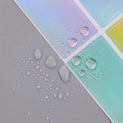 10pcs Large Laser Multifunctional Label Sticker Pack