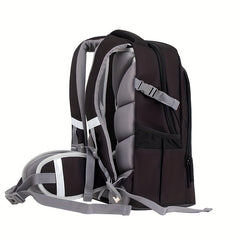 Materns Middle School Schoolbag Large Capacity Lightweight Backpack