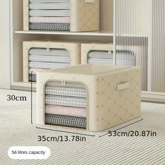 1pc Cotton Quilt Storage Bag Dustproof Organizer