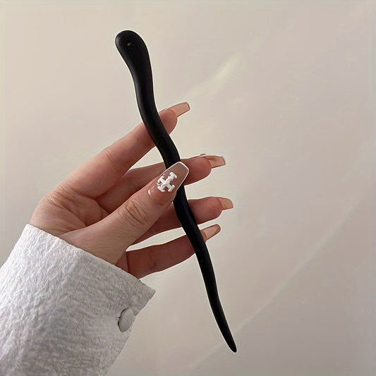 Vintage Wooden Hair Stick Minimalist Style Hair Accessories for Women