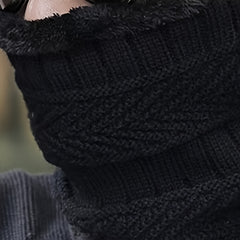 Winter Knitted Hats Thermal Insulation Masks