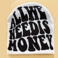 Fashionable Ear Protection Sport Knit Beanie Hat Autumn Winter Warm Ski Hat