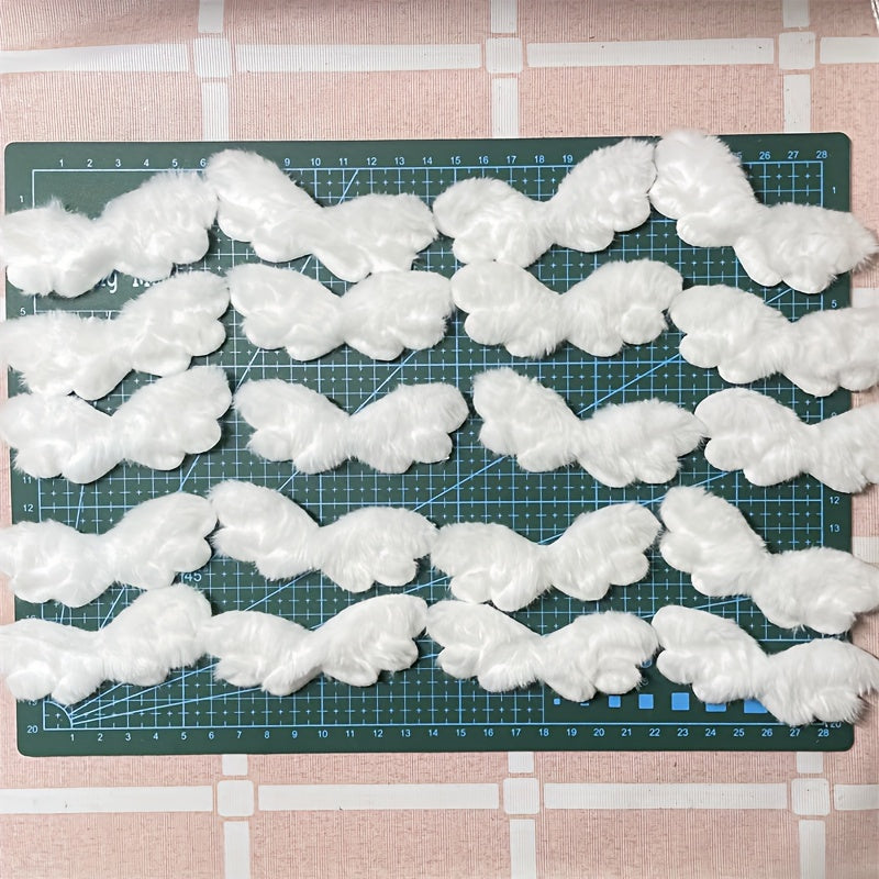 20pcs Mini Angel Wings DIY Ornaments Christmas Decoration