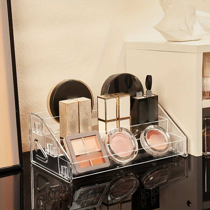 Transparent Makeup Organizer Essential Stand