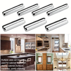 64pcs Cabinet Shelf Pegs Kitchen Shelf Clips Bracket Support Pegs