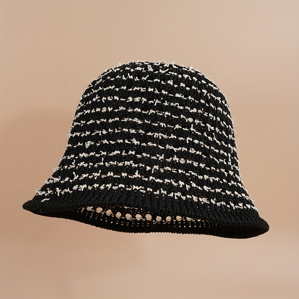 Woolen Plaid Fisherman Hat Autumn Winter All-match Bucket Hat