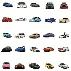100pcs Modified Car Stickers Waterproof Stickers