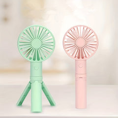 Triangular Bracket Fan 3 Gears Portable USB Rechargeable Fan