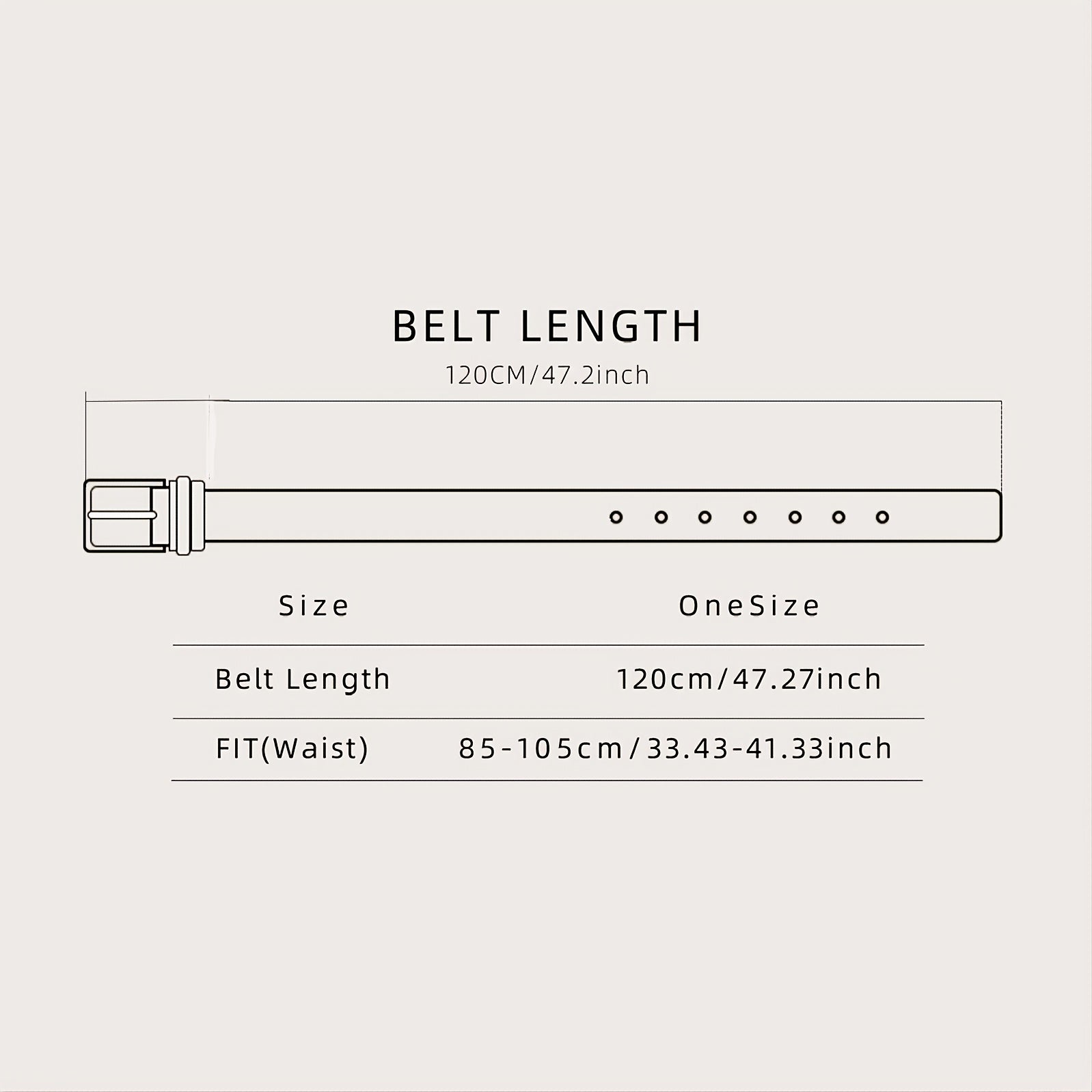 Pyramid Men's Belt - Genuine Leather Black Dress Belt with Silver Buckle