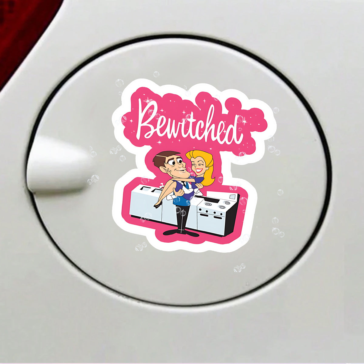 Bewitched Cartoon Sticker