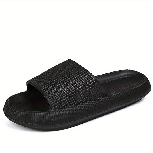Women's Soft Open Toe Pillow Slides Indoor/Outdoor Non Slip Shoes