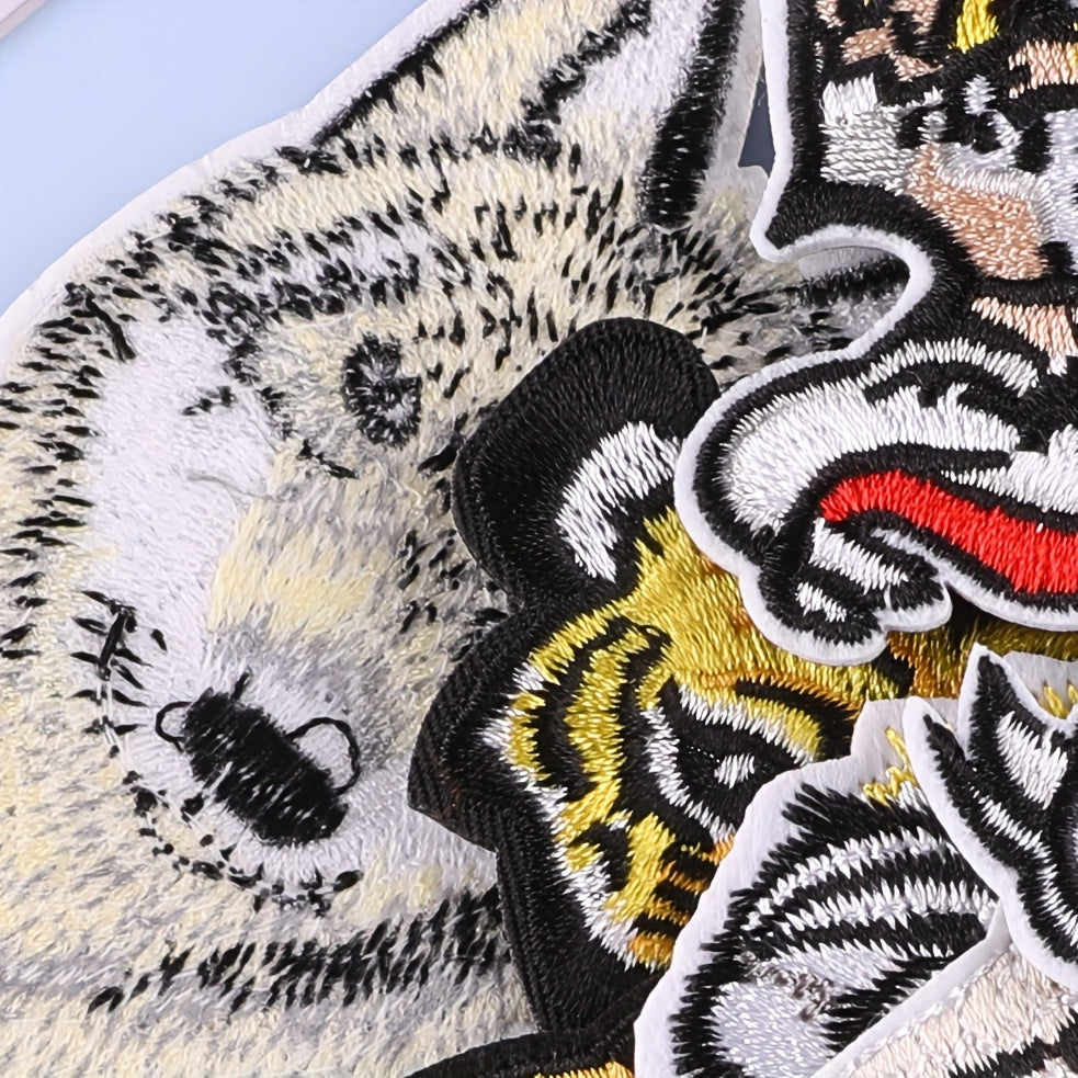 13pcs Animal Embroidery DIY Patch Decorative Accessories For Clothes Backpack