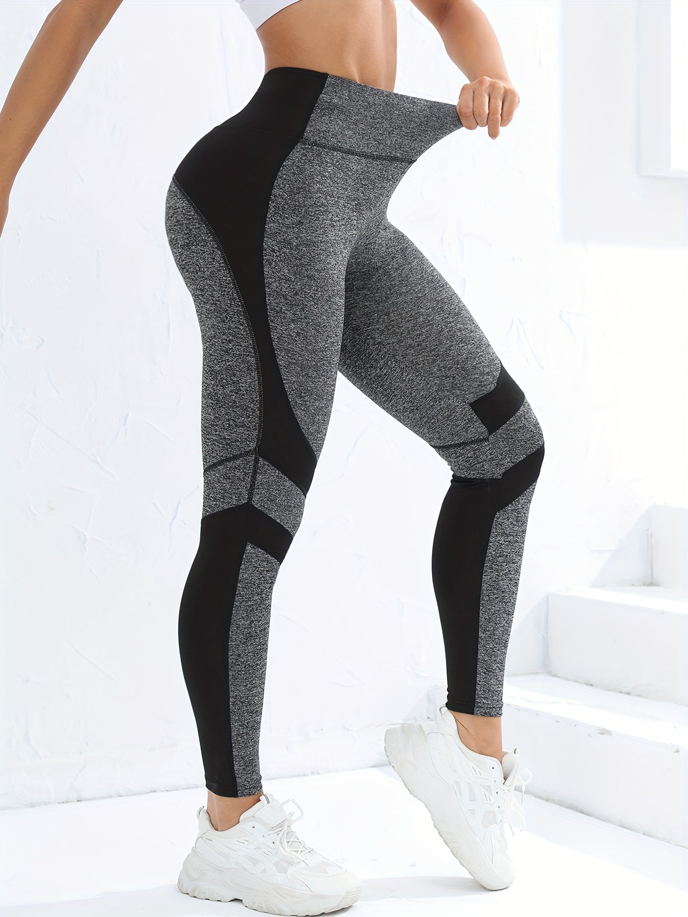 High Waist Yoga Pants Tummy Control Leggings
