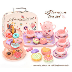 Girls Play House with Afternoon Tea Set