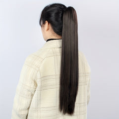 Long Straight Claw Ponytail Hair Extension