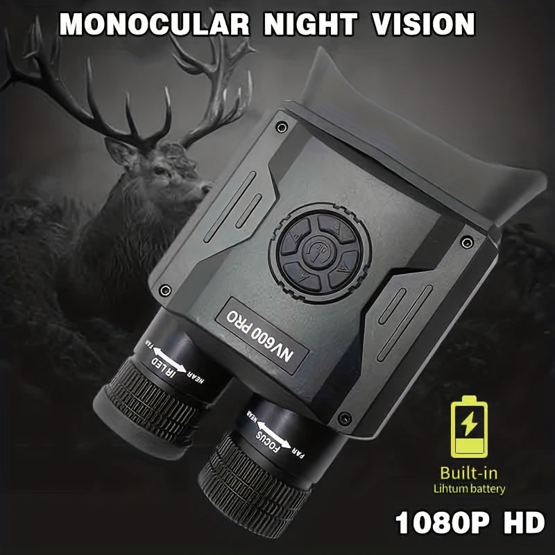HD IR Night Vision Binoculars 8X Digital Zoom Low Light Night Vision