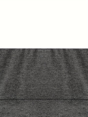  A-Line Stretch Skirt Wide Waistband Solid Color