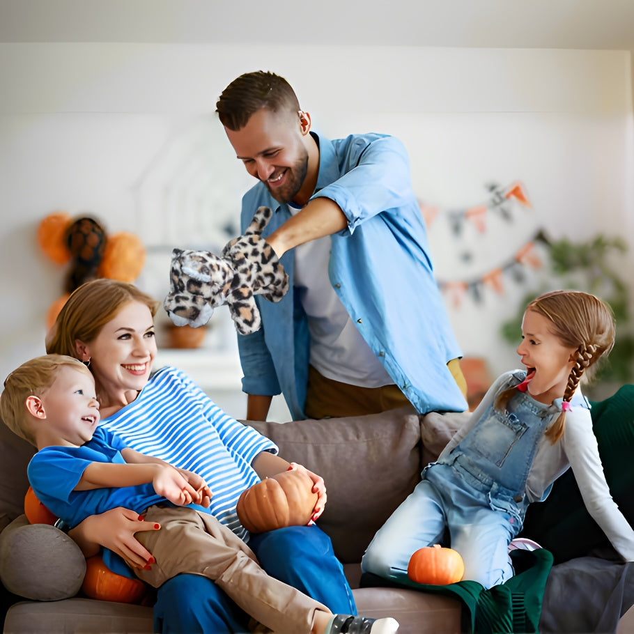 Animal Hand Puppet Set for Parent Child Interaction