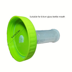 Wide Mouth Mason Jar Airlock Lid for Fermenting Sauerkraut Kimchi Pickles