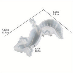 3D Animal Silicone Resin Molds - Snail Frog Lizard Shapes - DIY Casting
