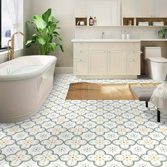 10pcs Non-slip Floor Stickers Waterproof Kitchen Bathroom Floor Stickers