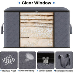 10Pack Clothes Storage Foldable Blanket Storage Bags