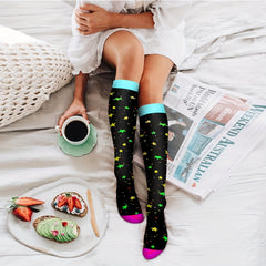 Compression Socks For Men And Women - Knee High Stocking For Sports