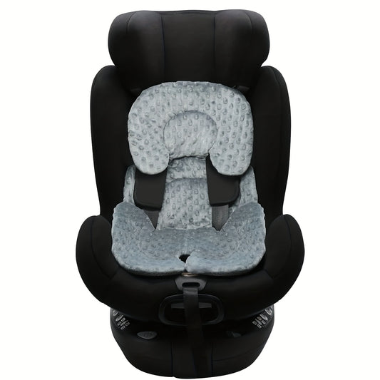 Double Sided Baby Car Seat Cushion 3D Mesh Grey Polyester Fiber Support