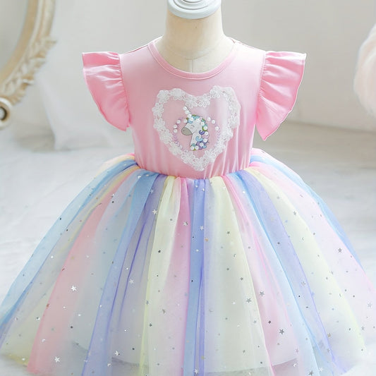 Girls Flower Girls Wedding Party Dress