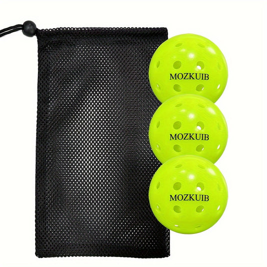 High Bounce Durable 40 Hole Outdoor Pickleball Set