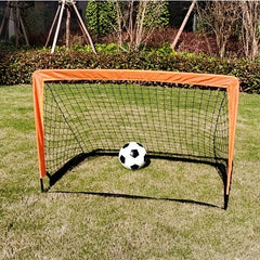 2pcs Portable Soccer Goal Bouncing Net Indoor & Outdoor Training Football Net