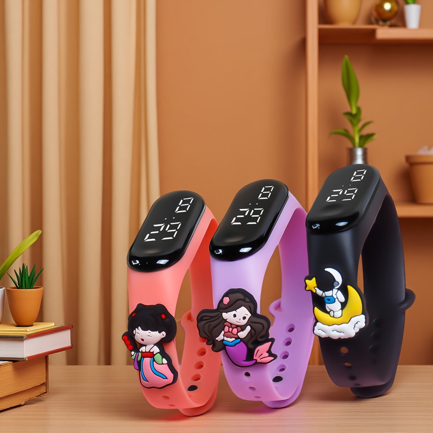 Cartoon LED Bracelet Set for Youngsters Outdoor Leisure