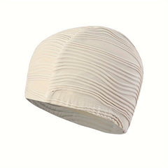 Ear Protection Swim Cap High Elastic Solid Cap For Hair Adult