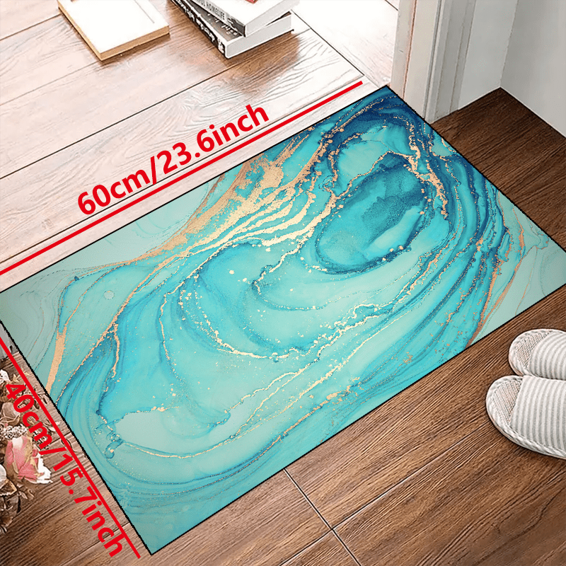 Waterproof Marbling Rug for Home Decor